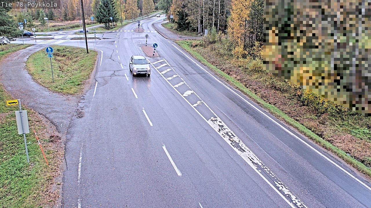 Kelikamerat Kuva Tie 78 Rovaniemi, Pöykkölä, Rovaniemi, Lappi