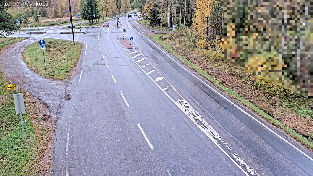 Kelikamerat Kuva Tie 78 Rovaniemi, Pöykkölä, Rovaniemi, Lappi