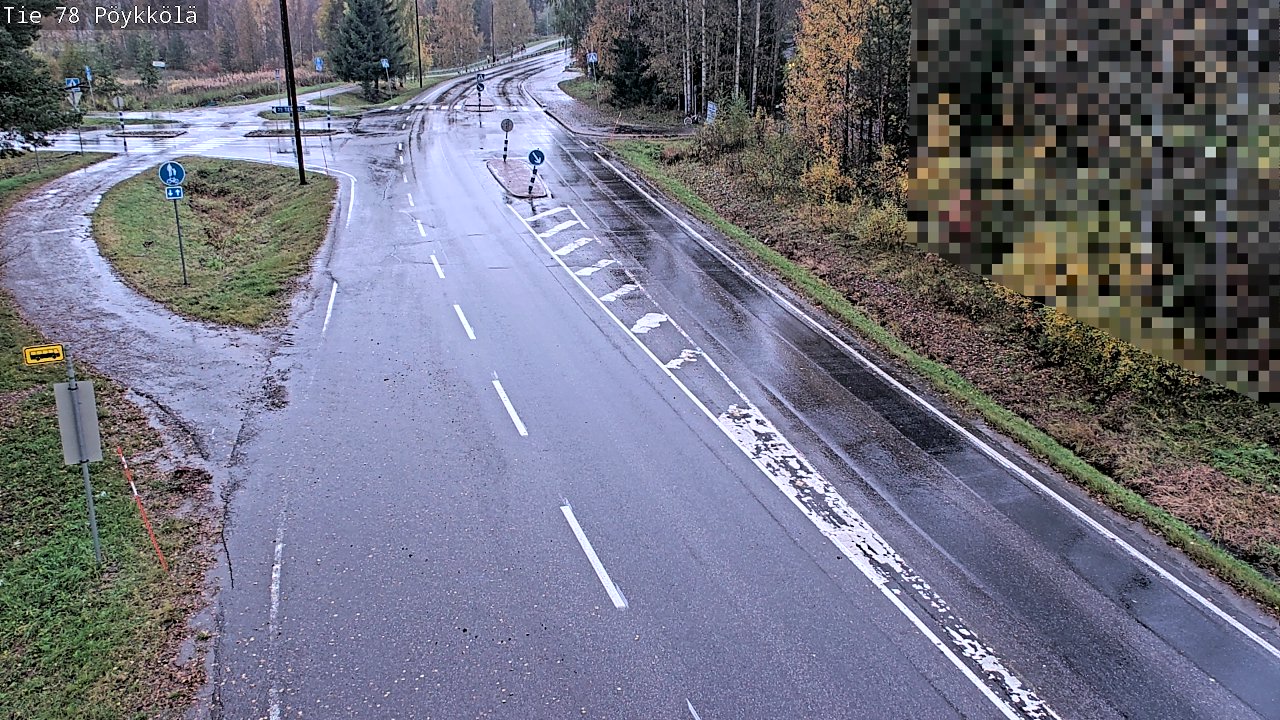 Kelikamerat Kuva Tie 78 Rovaniemi, Pöykkölä, Rovaniemi, Lappi