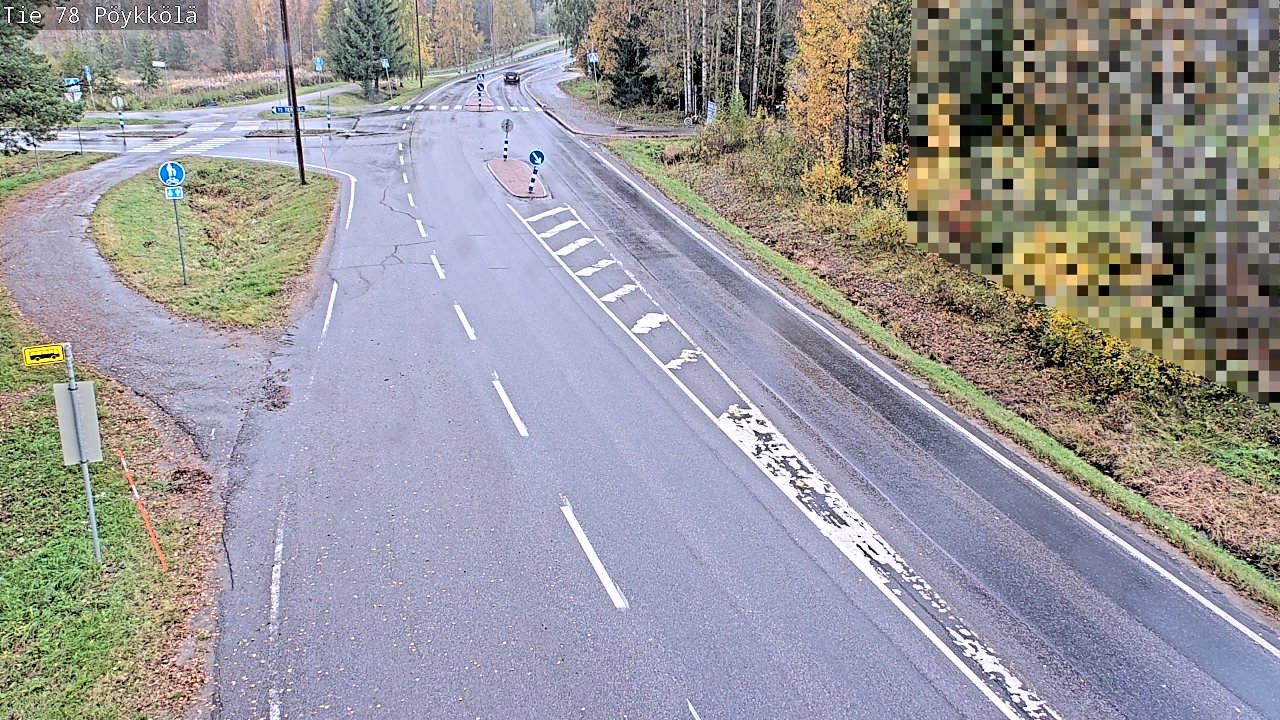Kelikamerat Kuva Tie 78 Rovaniemi, Pöykkölä, Rovaniemi, Lappi