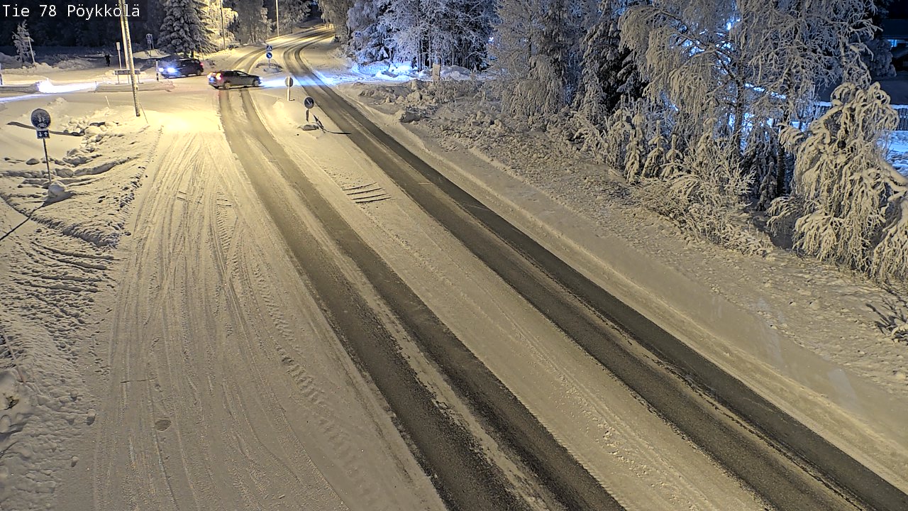 Kelikamerat Kuva Tie 78 Rovaniemi, Pöykkölä, Rovaniemi, Lappi