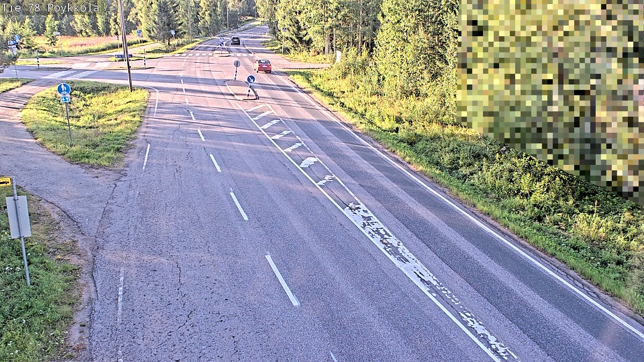 Kelikamerat Kuva Tie 78 Rovaniemi, Pöykkölä, Rovaniemi, Lappi