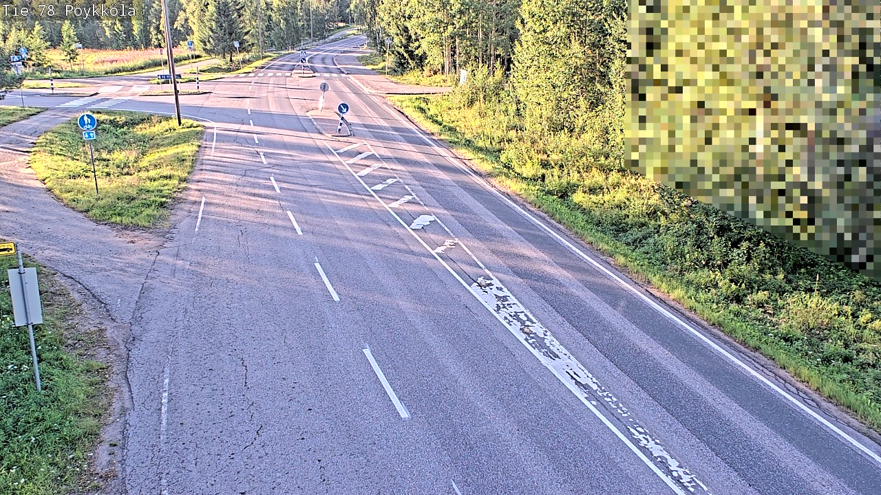 Kelikamerat Kuva Tie 78 Rovaniemi, Pöykkölä, Rovaniemi, Lappi