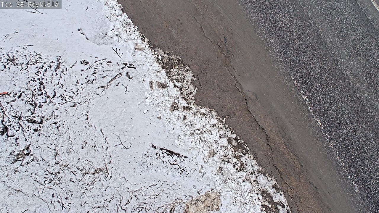 Kelikamerat Kuva Tie 78 Rovaniemi, Pöykkölä, Rovaniemi, Lappi