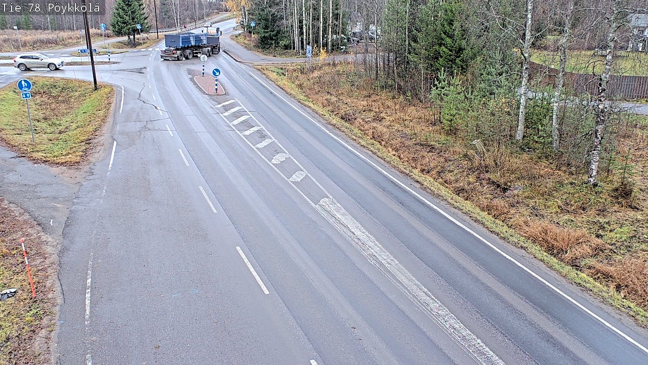 Kelikamerat Kuva Tie 78 Rovaniemi, Pöykkölä, Rovaniemi, Lappi