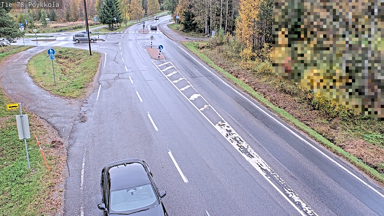 Kelikamerat Kuva Tie 78 Rovaniemi, Pöykkölä, Rovaniemi, Lappi