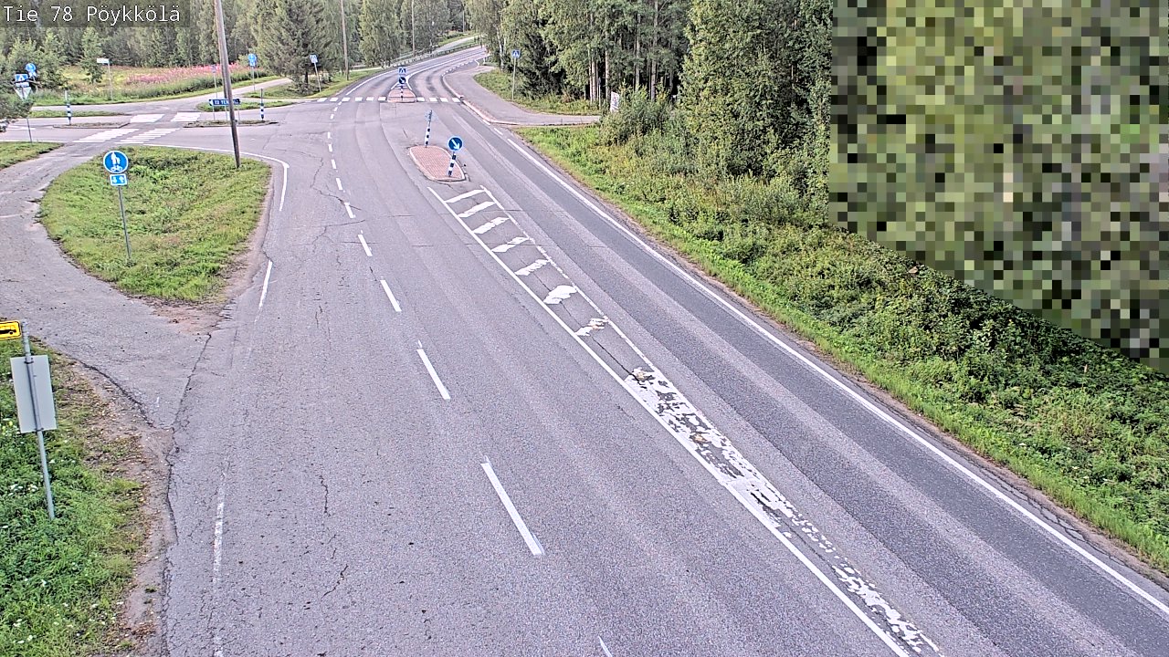 Kelikamerat Kuva Tie 78 Rovaniemi, Pöykkölä, Rovaniemi, Lappi