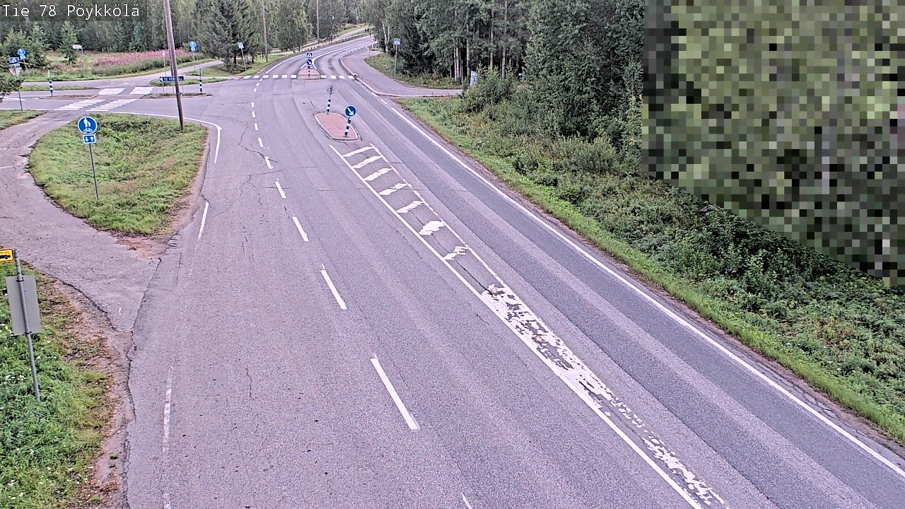 Kelikamerat Kuva Tie 78 Rovaniemi, Pöykkölä, Rovaniemi, Lappi