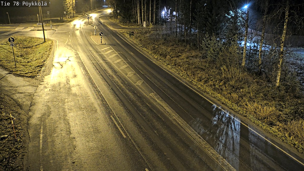 Kelikamerat Kuva Tie 78 Rovaniemi, Pöykkölä, Rovaniemi, Lappi