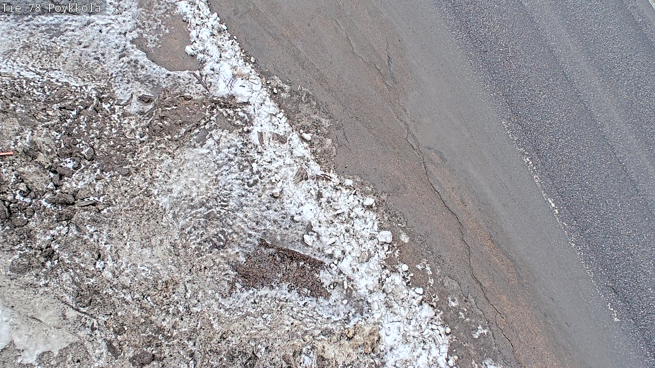 Kelikamerat Kuva Tie 78 Rovaniemi, Pöykkölä, Rovaniemi, Lappi