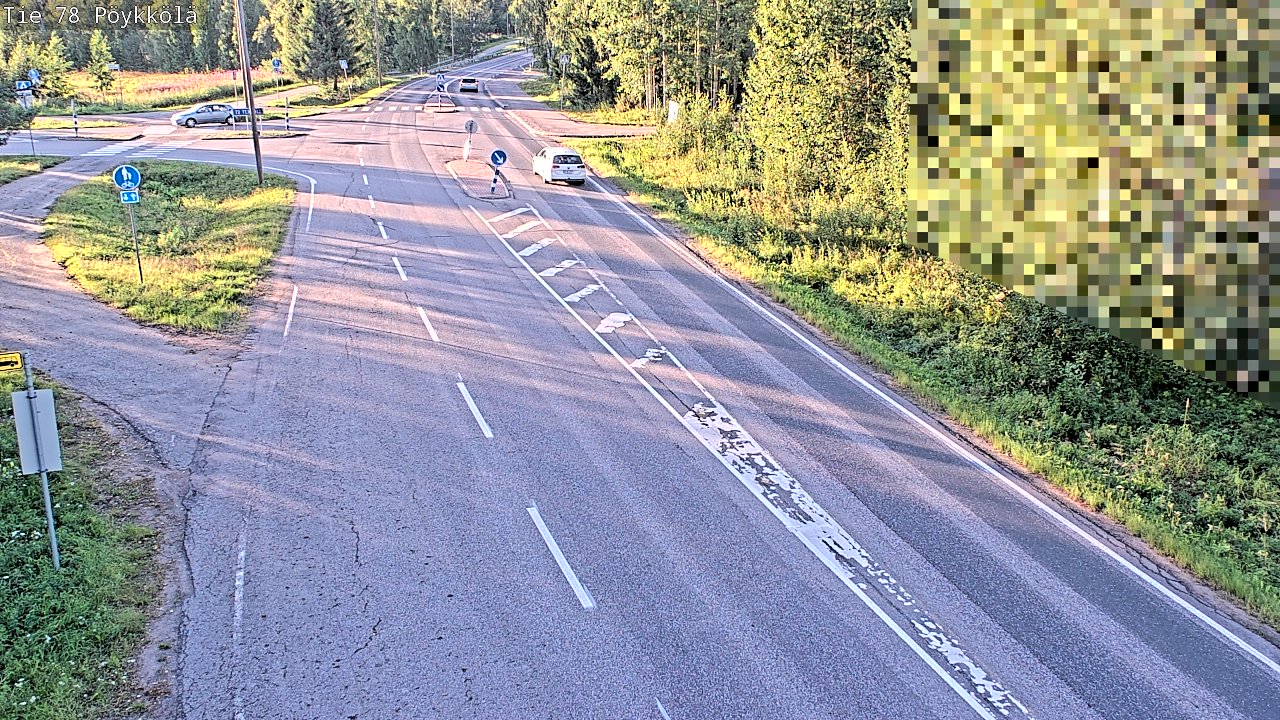 Kelikamerat Kuva Tie 78 Rovaniemi, Pöykkölä, Rovaniemi, Lappi