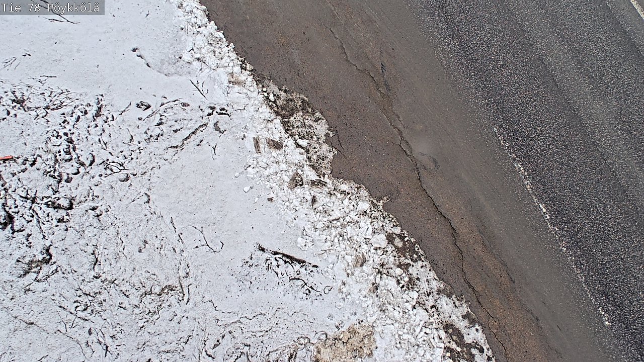 Kelikamerat Kuva Tie 78 Rovaniemi, Pöykkölä, Rovaniemi, Lappi