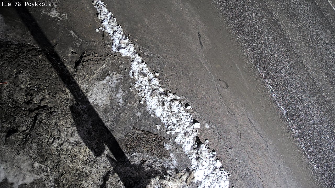 Weather Camera Image Road 78 Rovaniemi, Pöykkölä, Rovaniemi, Lappi