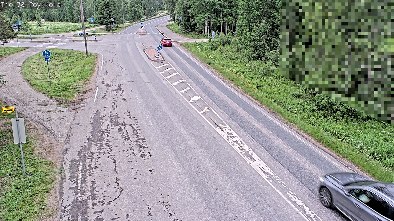 Kelikamerat Kuva Tie 78 Rovaniemi, Pöykkölä, Rovaniemi, Lappi