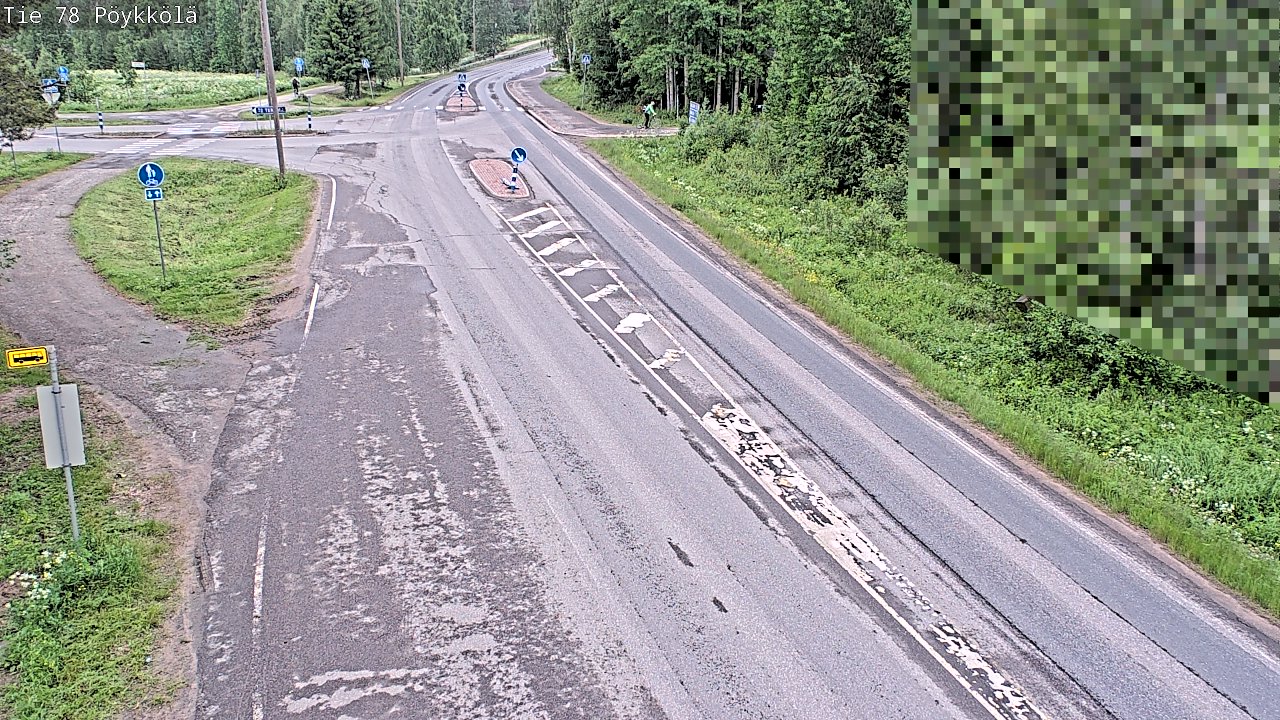 Kelikamerat Kuva Tie 78 Rovaniemi, Pöykkölä, Rovaniemi, Lappi