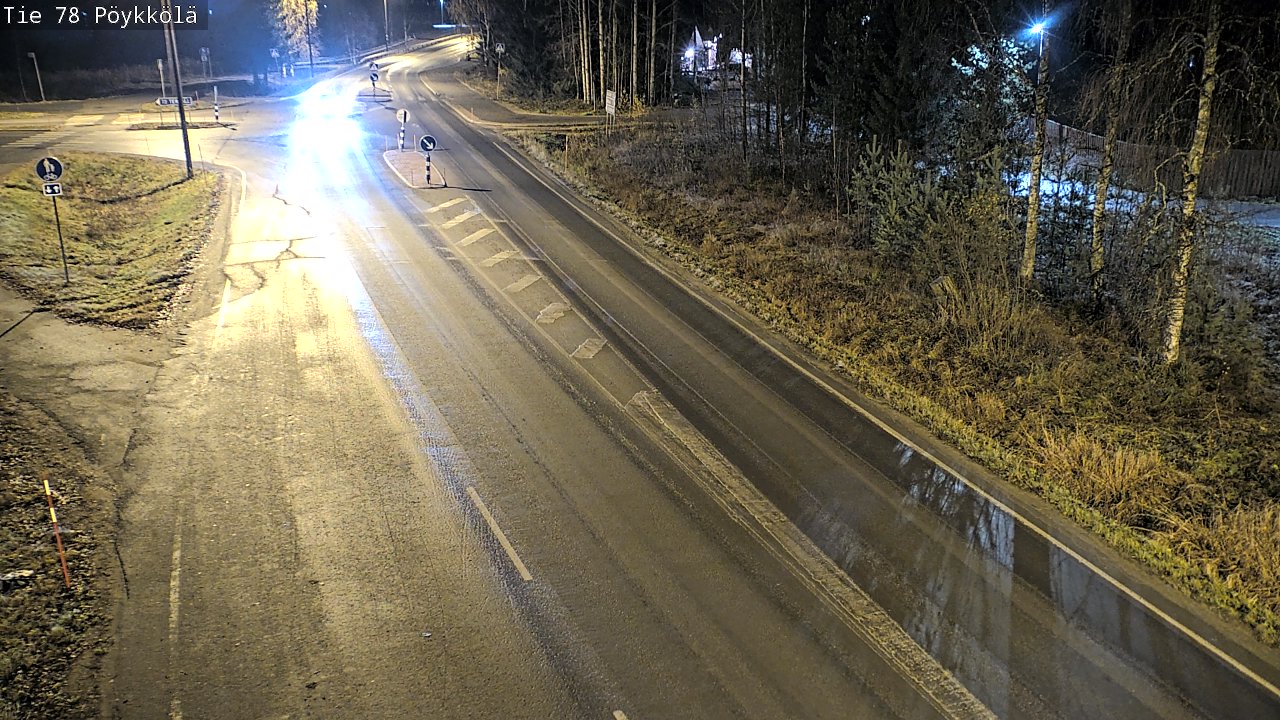 Kelikamerat Kuva Tie 78 Rovaniemi, Pöykkölä, Rovaniemi, Lappi