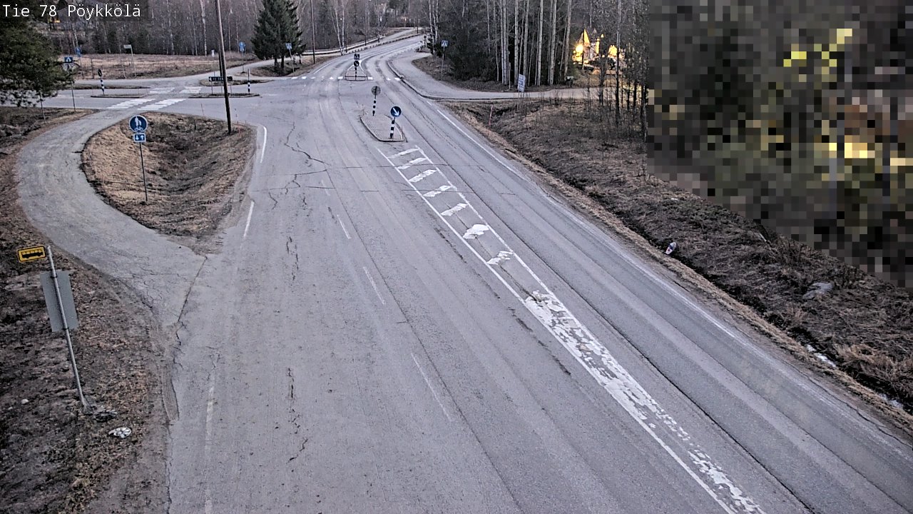 Kelikamerat Kuva Tie 78 Rovaniemi, Pöykkölä, Rovaniemi, Lappi