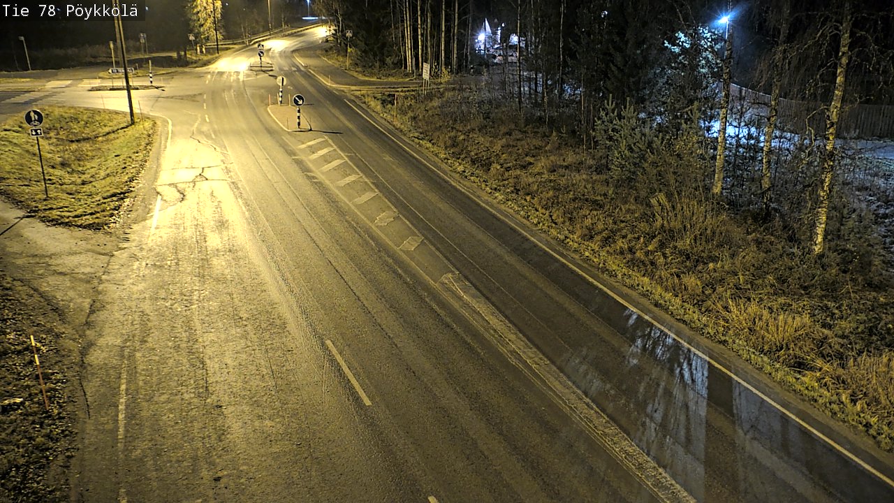 Kelikamerat Kuva Tie 78 Rovaniemi, Pöykkölä, Rovaniemi, Lappi