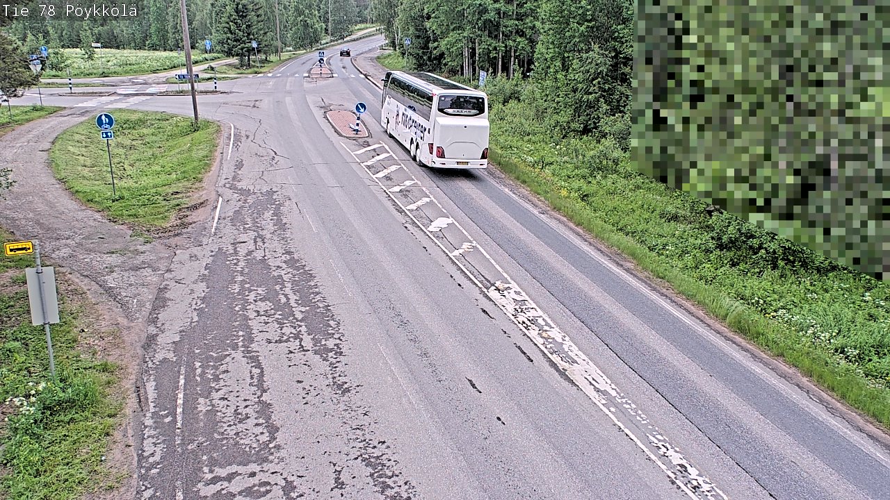 Kelikamerat Kuva Tie 78 Rovaniemi, Pöykkölä, Rovaniemi, Lappi