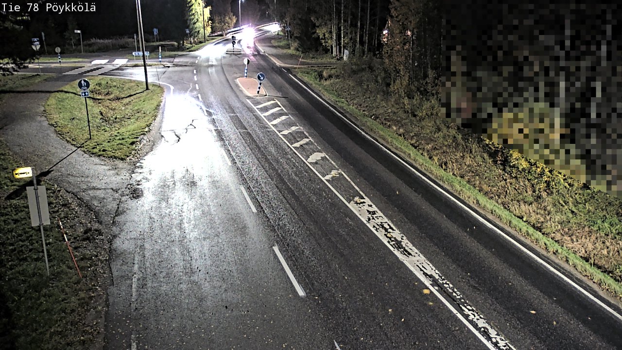 Kelikamerat Kuva Tie 78 Rovaniemi, Pöykkölä, Rovaniemi, Lappi