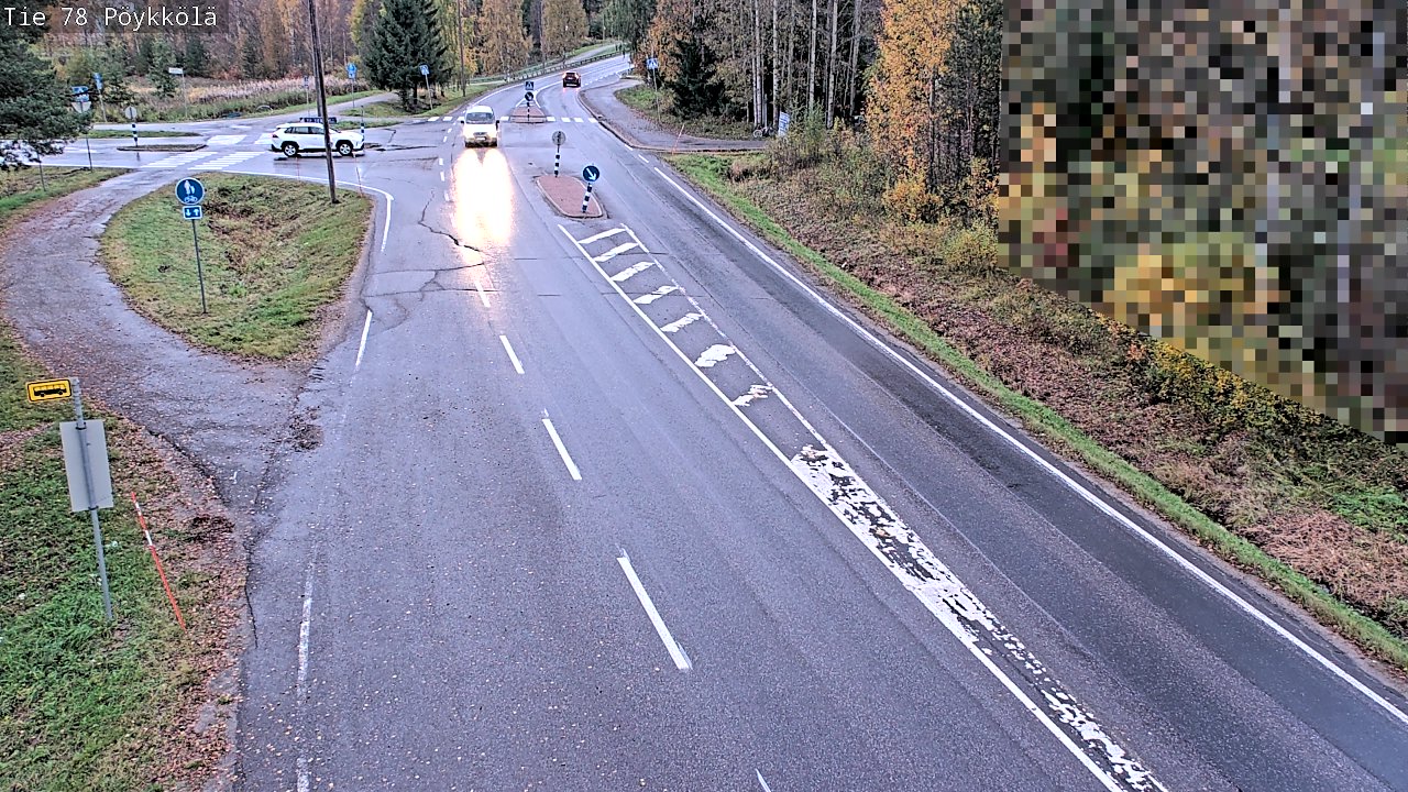 Kelikamerat Kuva Tie 78 Rovaniemi, Pöykkölä, Rovaniemi, Lappi