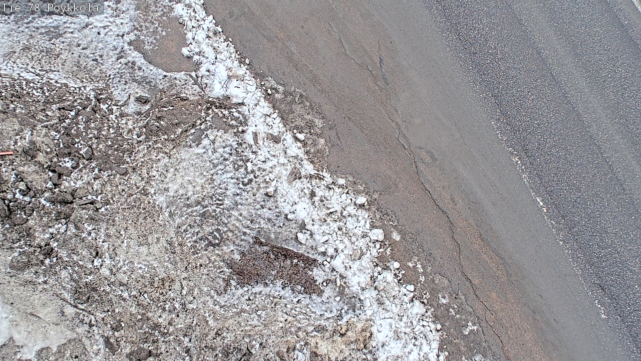 Kelikamerat Kuva Tie 78 Rovaniemi, Pöykkölä, Rovaniemi, Lappi