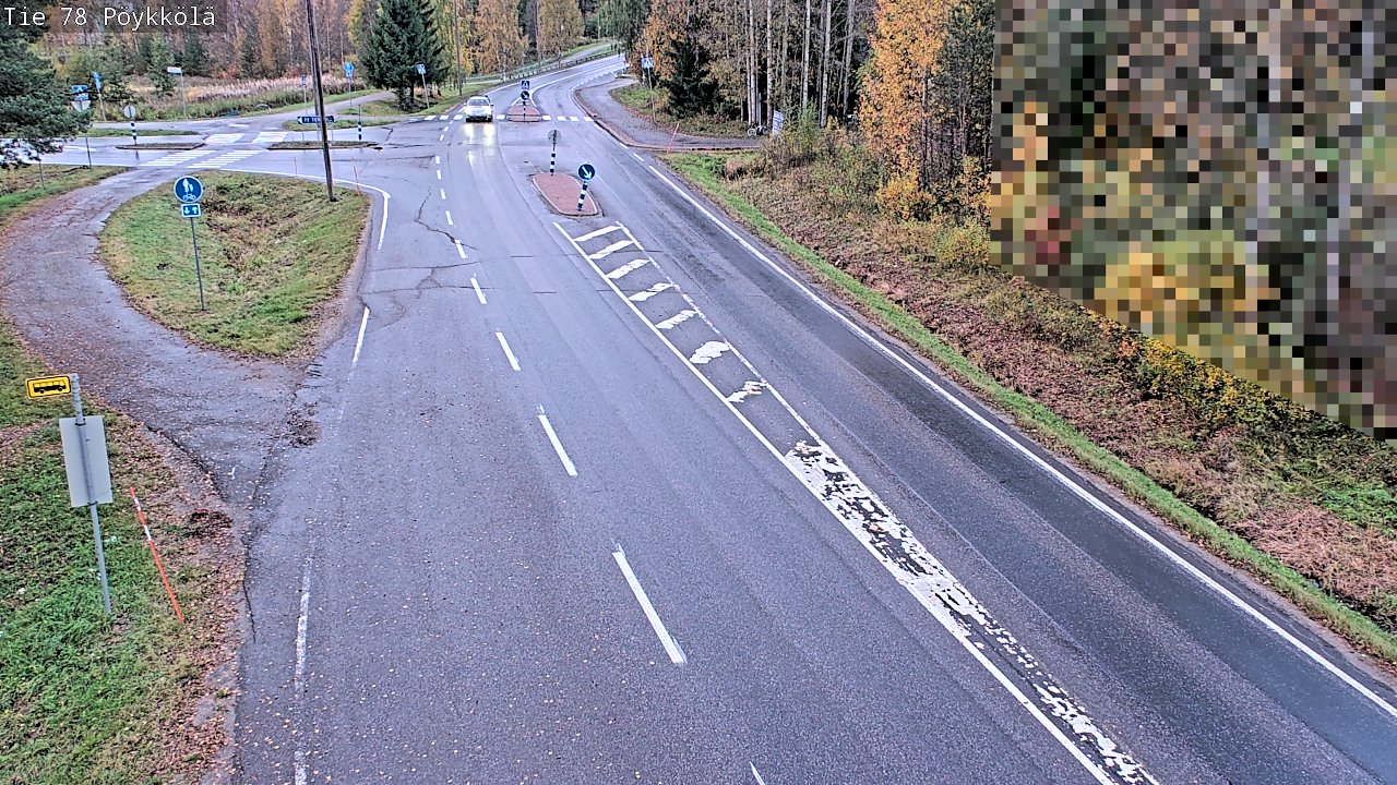 Kelikamerat Kuva Tie 78 Rovaniemi, Pöykkölä, Rovaniemi, Lappi