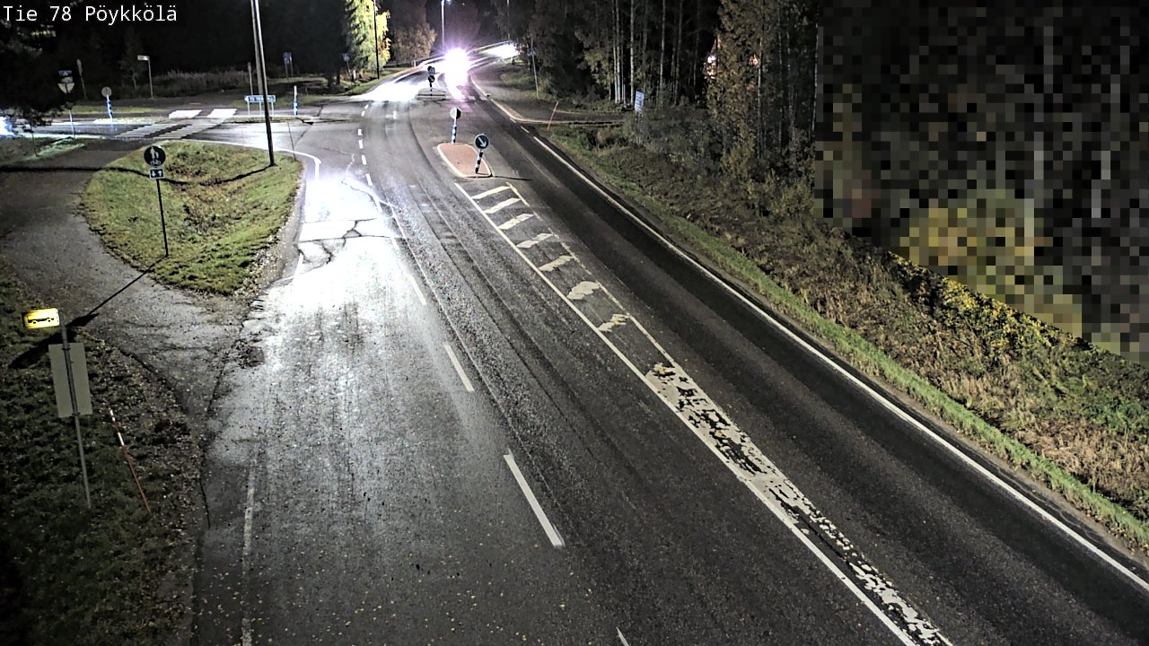 Kelikamerat Kuva Tie 78 Rovaniemi, Pöykkölä, Rovaniemi, Lappi