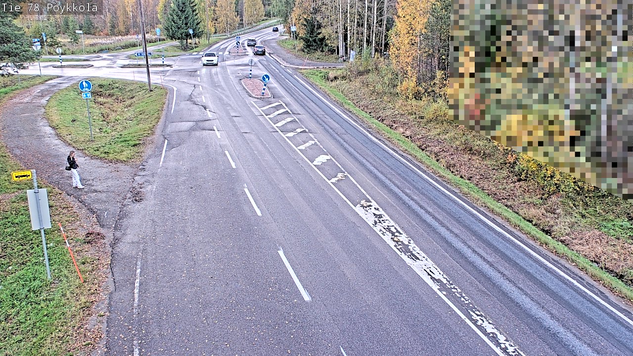 Kelikamerat Kuva Tie 78 Rovaniemi, Pöykkölä, Rovaniemi, Lappi