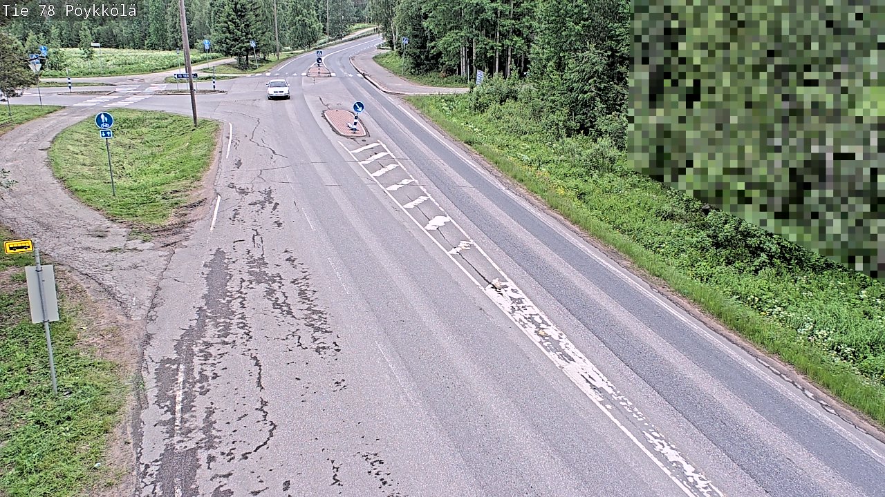 Kelikamerat Kuva Tie 78 Rovaniemi, Pöykkölä, Rovaniemi, Lappi