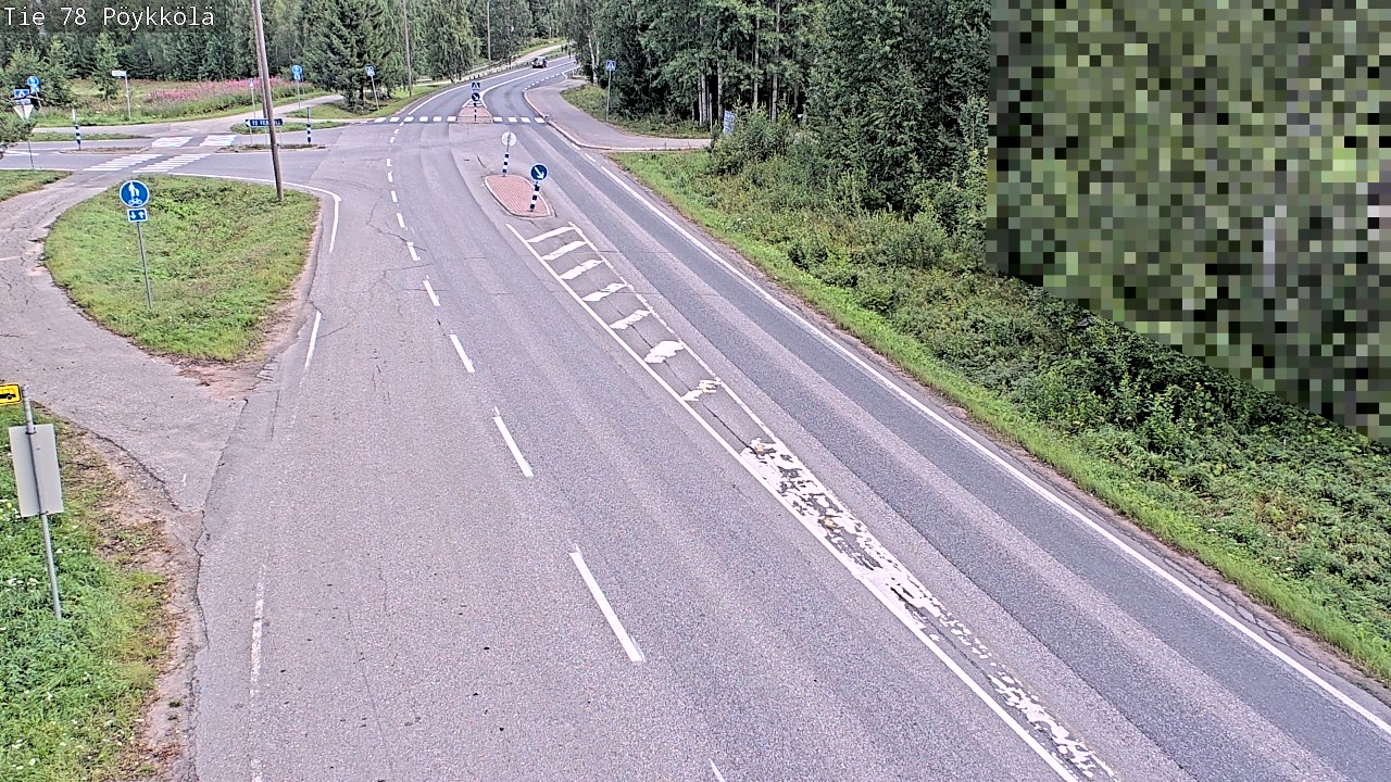 Kelikamerat Kuva Tie 78 Rovaniemi, Pöykkölä, Rovaniemi, Lappi