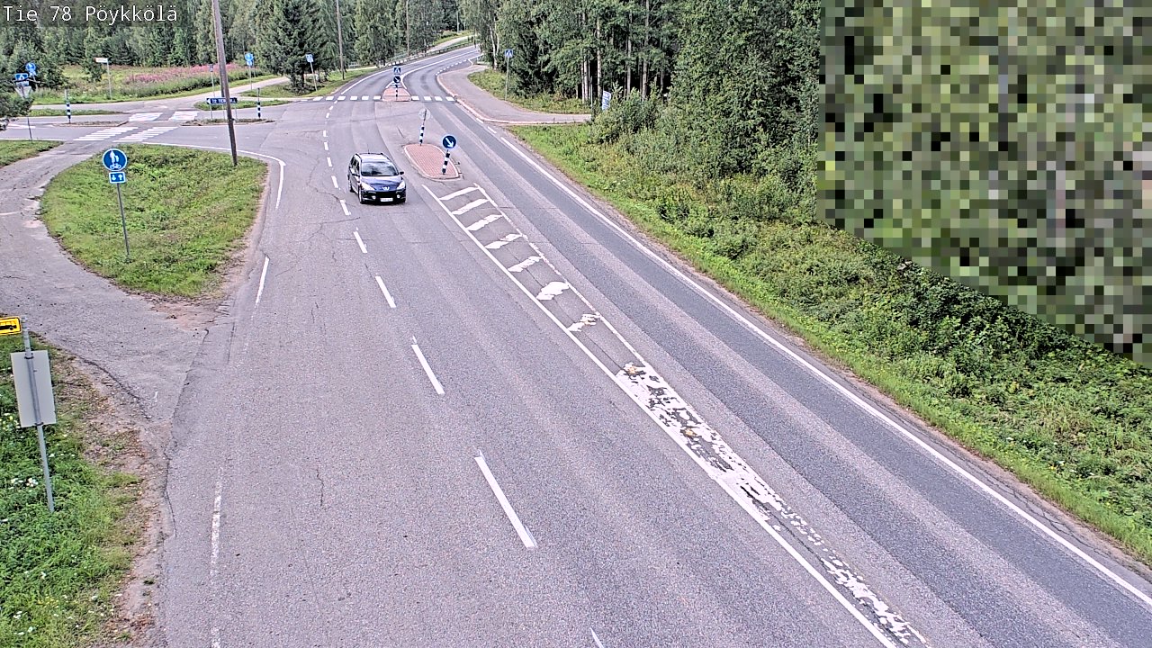 Kelikamerat Kuva Tie 78 Rovaniemi, Pöykkölä, Rovaniemi, Lappi