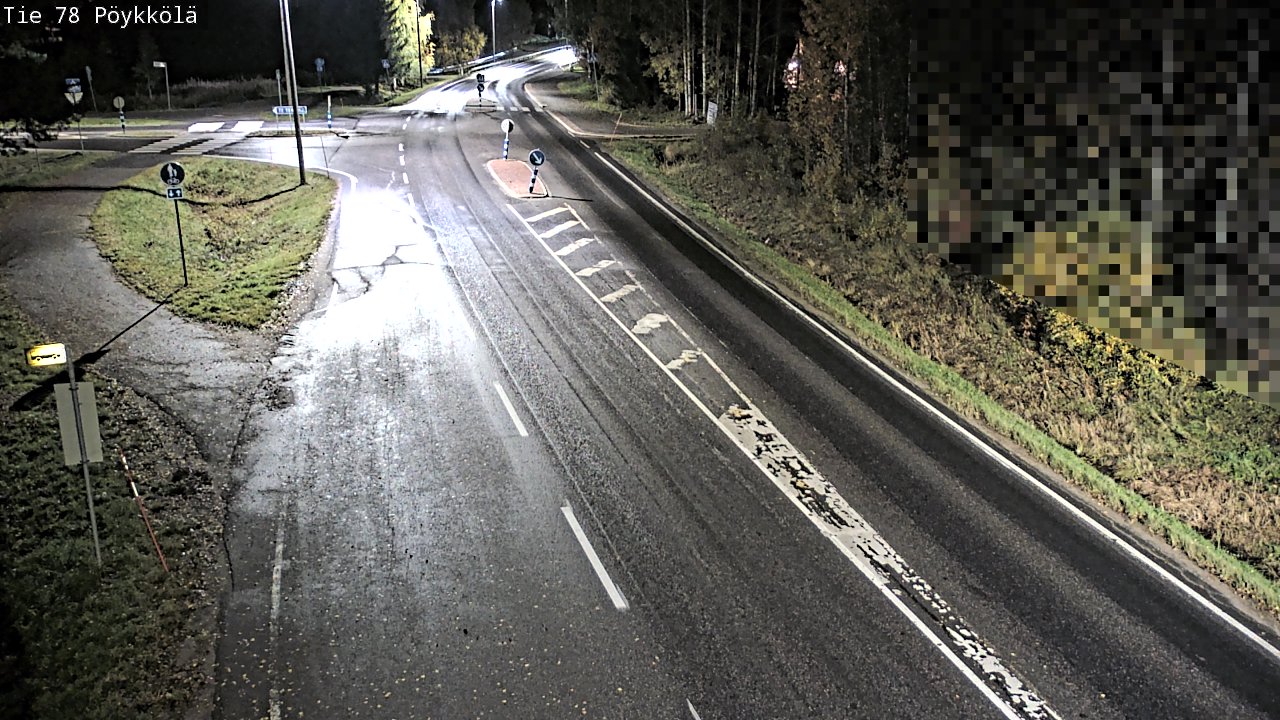 Kelikamerat Kuva Tie 78 Rovaniemi, Pöykkölä, Rovaniemi, Lappi
