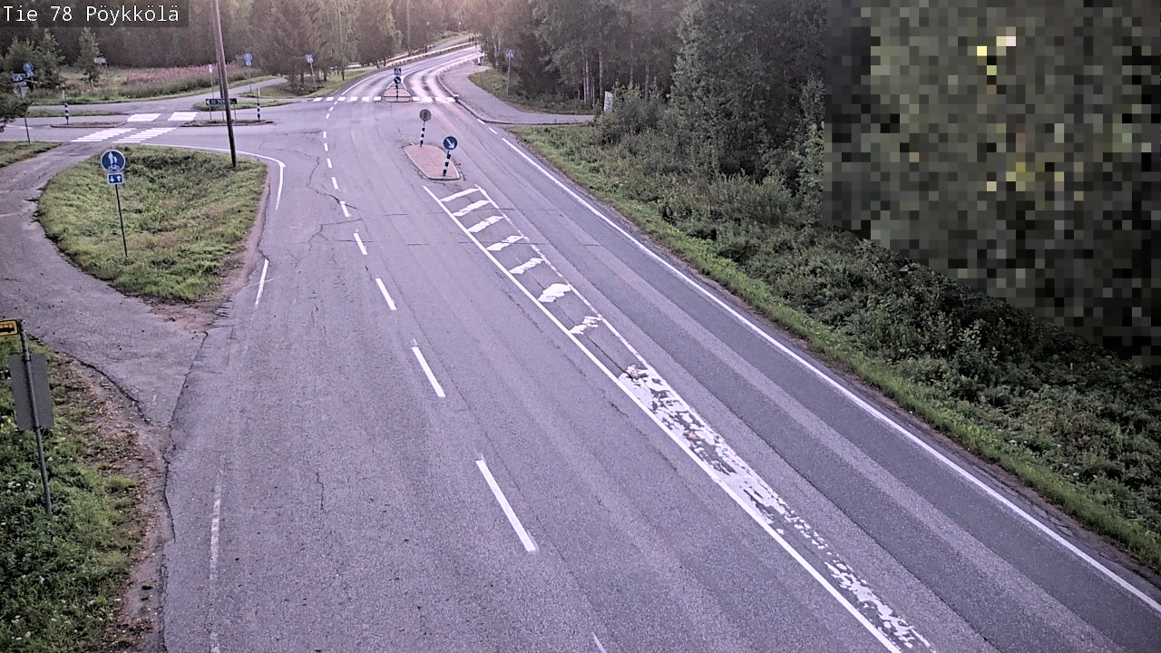 Kelikamerat Kuva Tie 78 Rovaniemi, Pöykkölä, Rovaniemi, Lappi