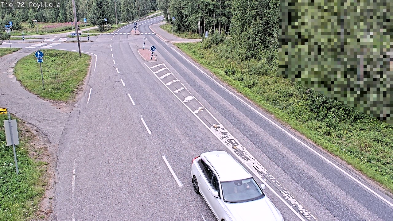 Kelikamerat Kuva Tie 78 Rovaniemi, Pöykkölä, Rovaniemi, Lappi