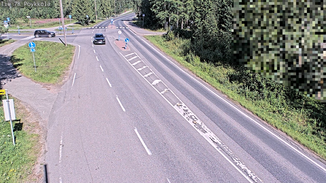 Weather Camera Image Road 78 Rovaniemi, Pöykkölä, Rovaniemi, Lappi