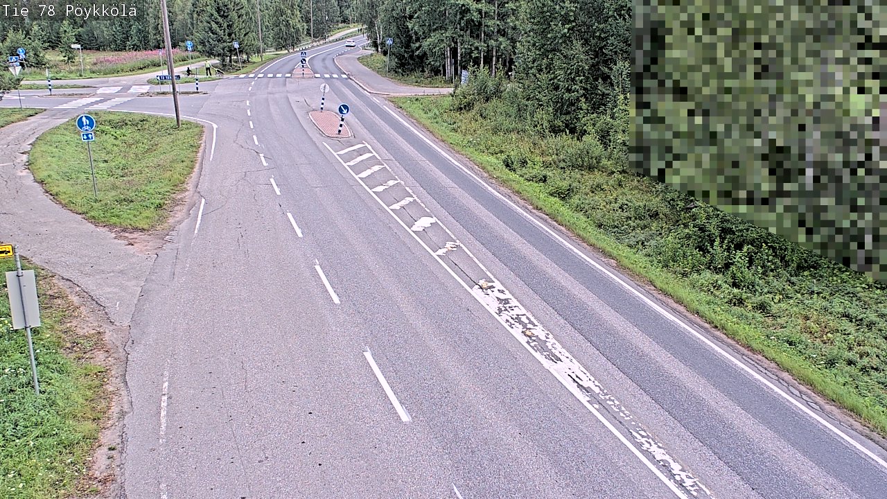 Kelikamerat Kuva Tie 78 Rovaniemi, Pöykkölä, Rovaniemi, Lappi
