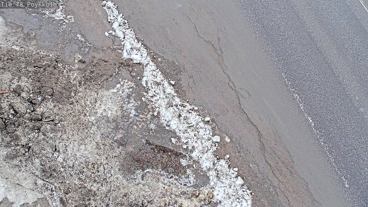 Weather Camera Image Road 78 Rovaniemi, Pöykkölä, Rovaniemi, Lappi