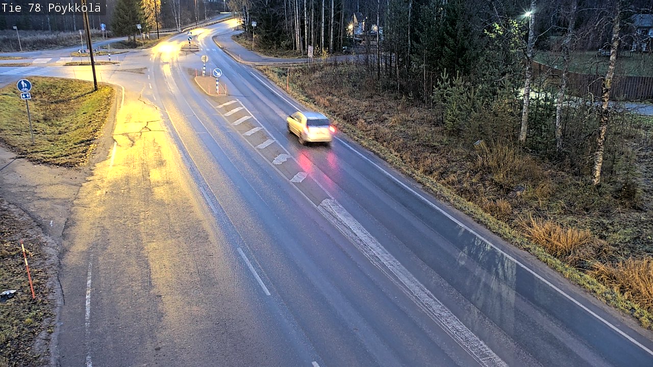 Kelikamerat Kuva Tie 78 Rovaniemi, Pöykkölä, Rovaniemi, Lappi