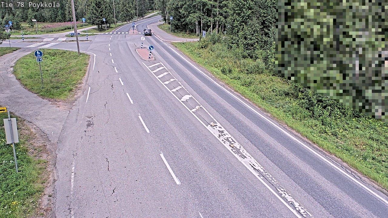 Kelikamerat Kuva Tie 78 Rovaniemi, Pöykkölä, Rovaniemi, Lappi