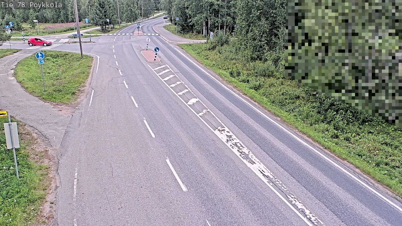 Kelikamerat Kuva Tie 78 Rovaniemi, Pöykkölä, Rovaniemi, Lappi