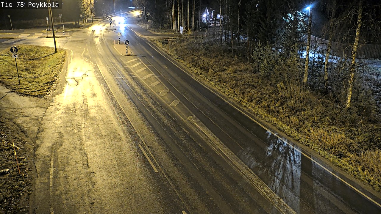 Kelikamerat Kuva Tie 78 Rovaniemi, Pöykkölä, Rovaniemi, Lappi