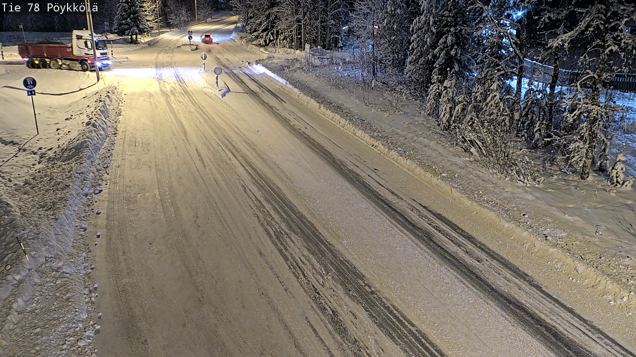 Kelikamerat Kuva Tie 78 Rovaniemi, Pöykkölä, Rovaniemi, Lappi