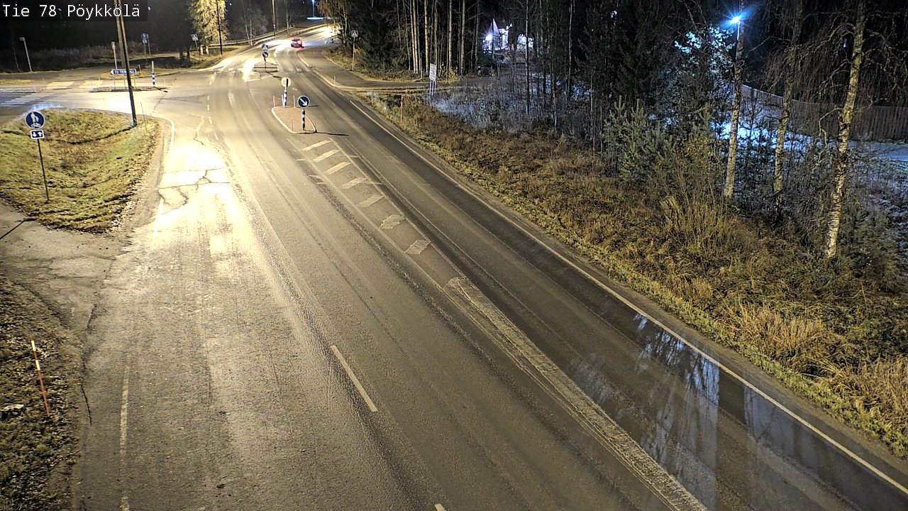 Kelikamerat Kuva Tie 78 Rovaniemi, Pöykkölä, Rovaniemi, Lappi