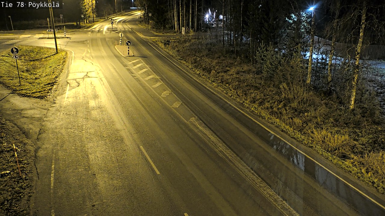 Kelikamerat Kuva Tie 78 Rovaniemi, Pöykkölä, Rovaniemi, Lappi