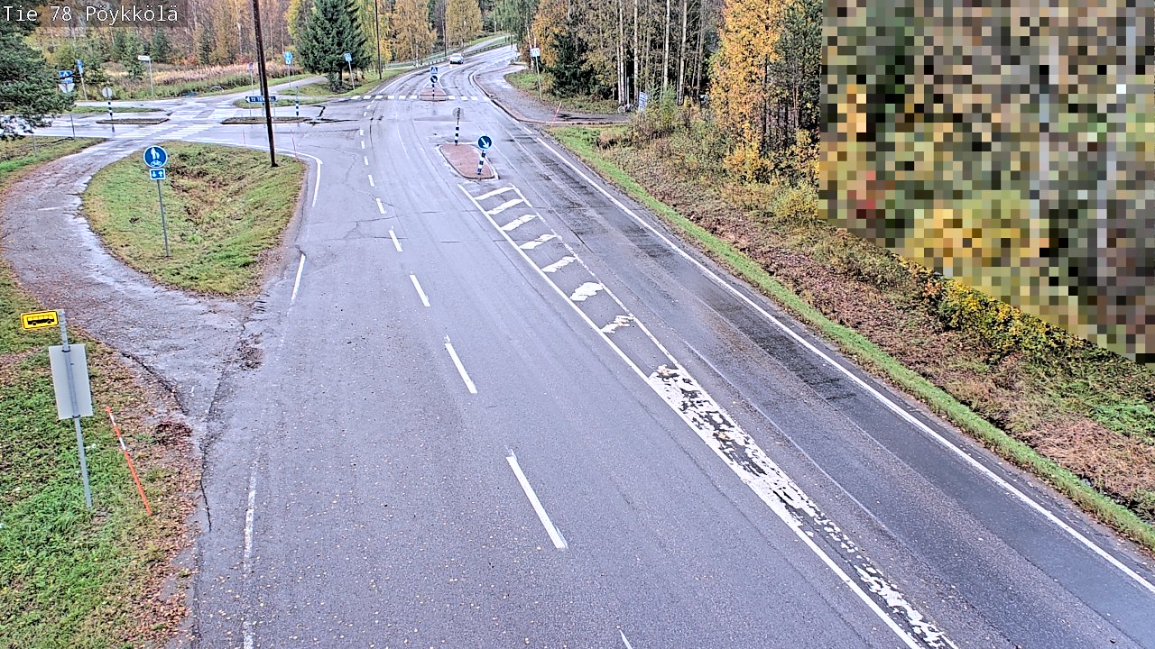 Kelikamerat Kuva Tie 78 Rovaniemi, Pöykkölä, Rovaniemi, Lappi