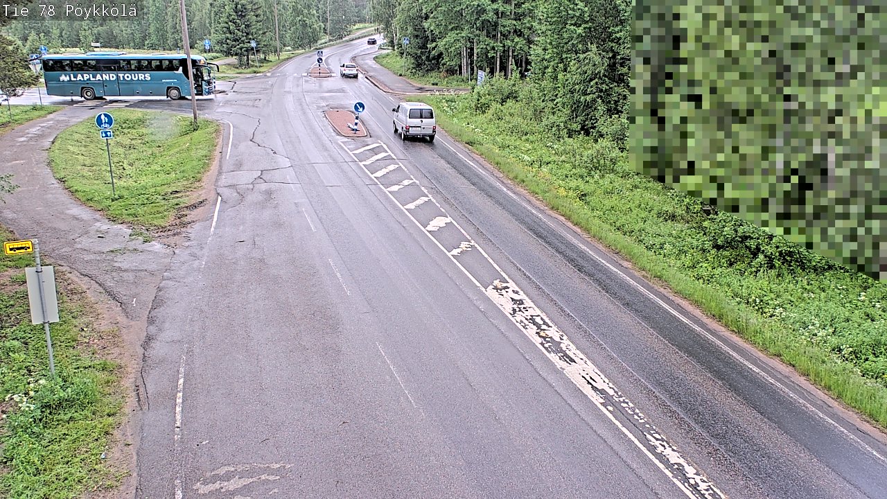 Kelikamerat Kuva Tie 78 Rovaniemi, Pöykkölä, Rovaniemi, Lappi