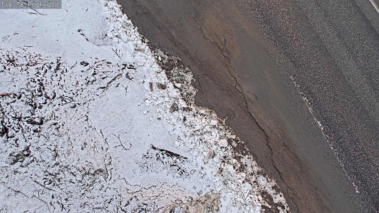 Kelikamerat Kuva Tie 78 Rovaniemi, Pöykkölä, Rovaniemi, Lappi