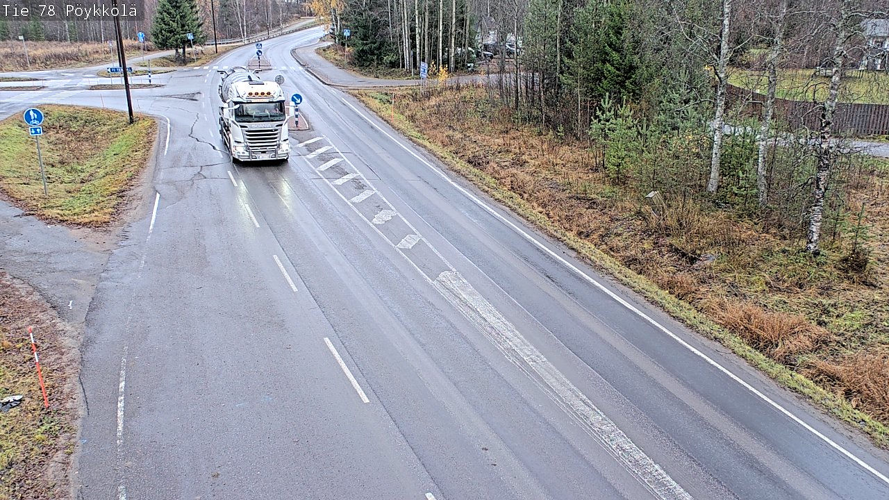 Kelikamerat Kuva Tie 78 Rovaniemi, Pöykkölä, Rovaniemi, Lappi