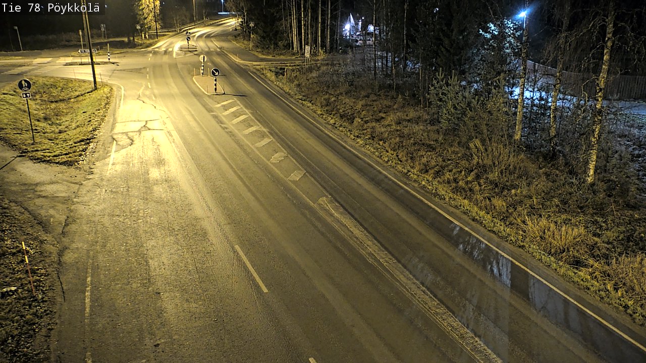 Kelikamerat Kuva Tie 78 Rovaniemi, Pöykkölä, Rovaniemi, Lappi